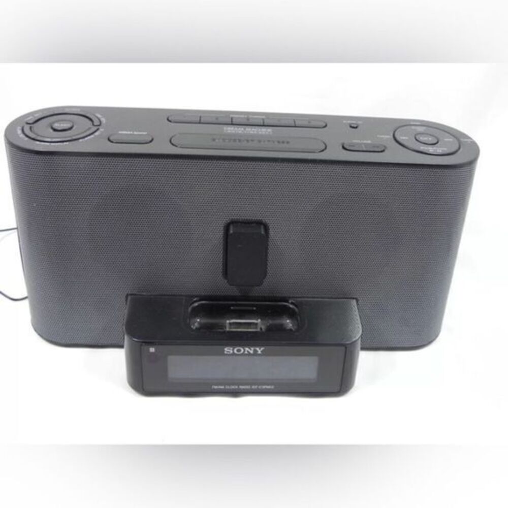 Sony Dream Machine FM/AM Clock Radio Dual Alarm ICF-C1iPMK2 iPod iPhone Dock